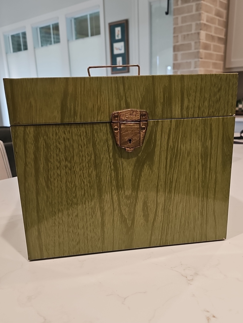 Vintage 70's Ballonoff File Box